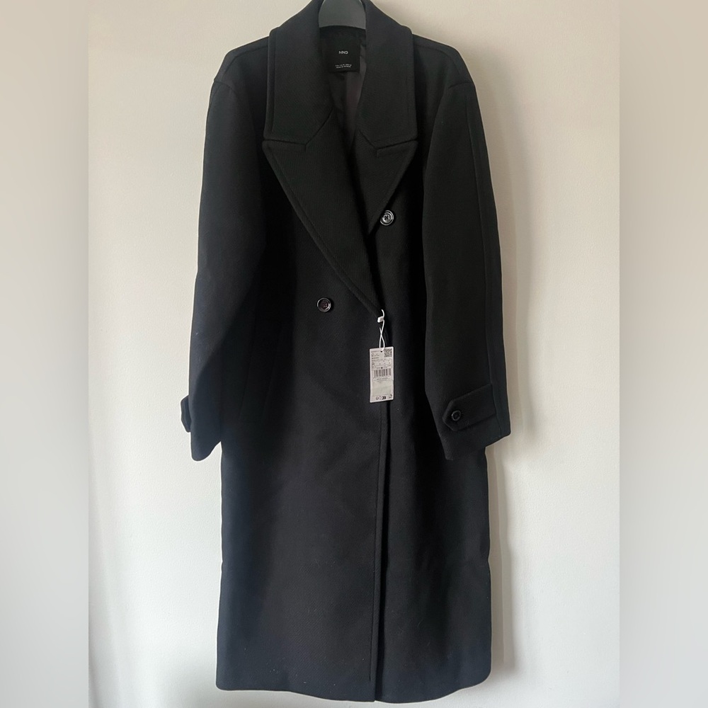 TikTok viral Mango Oversized Wool Jacket  ❌SOLD❌